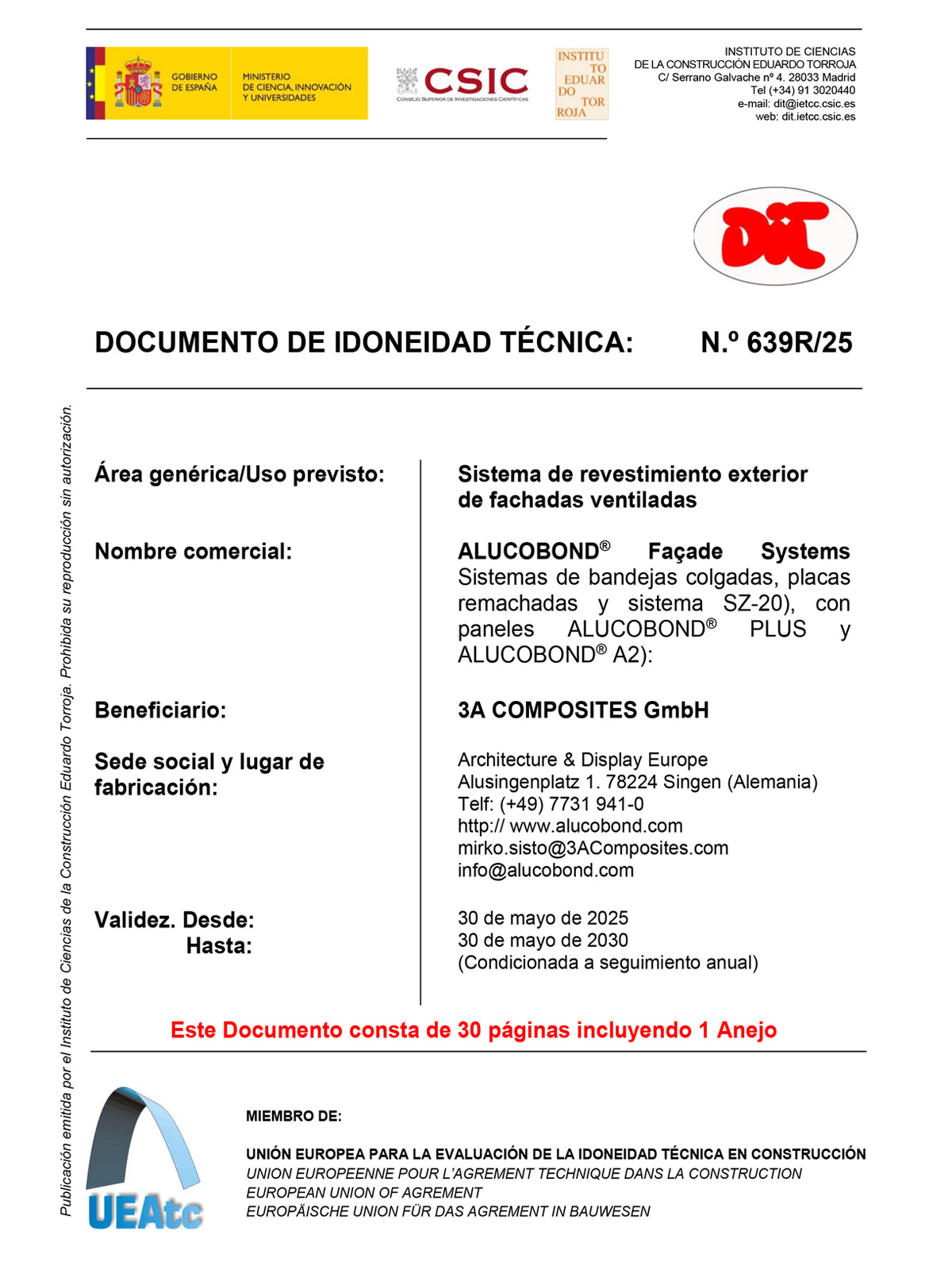 Descargas 3A Composites GmbH