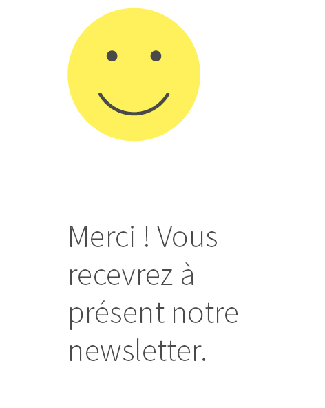 Confirmation du formulaire de la newsletter 3A Composites GmbH